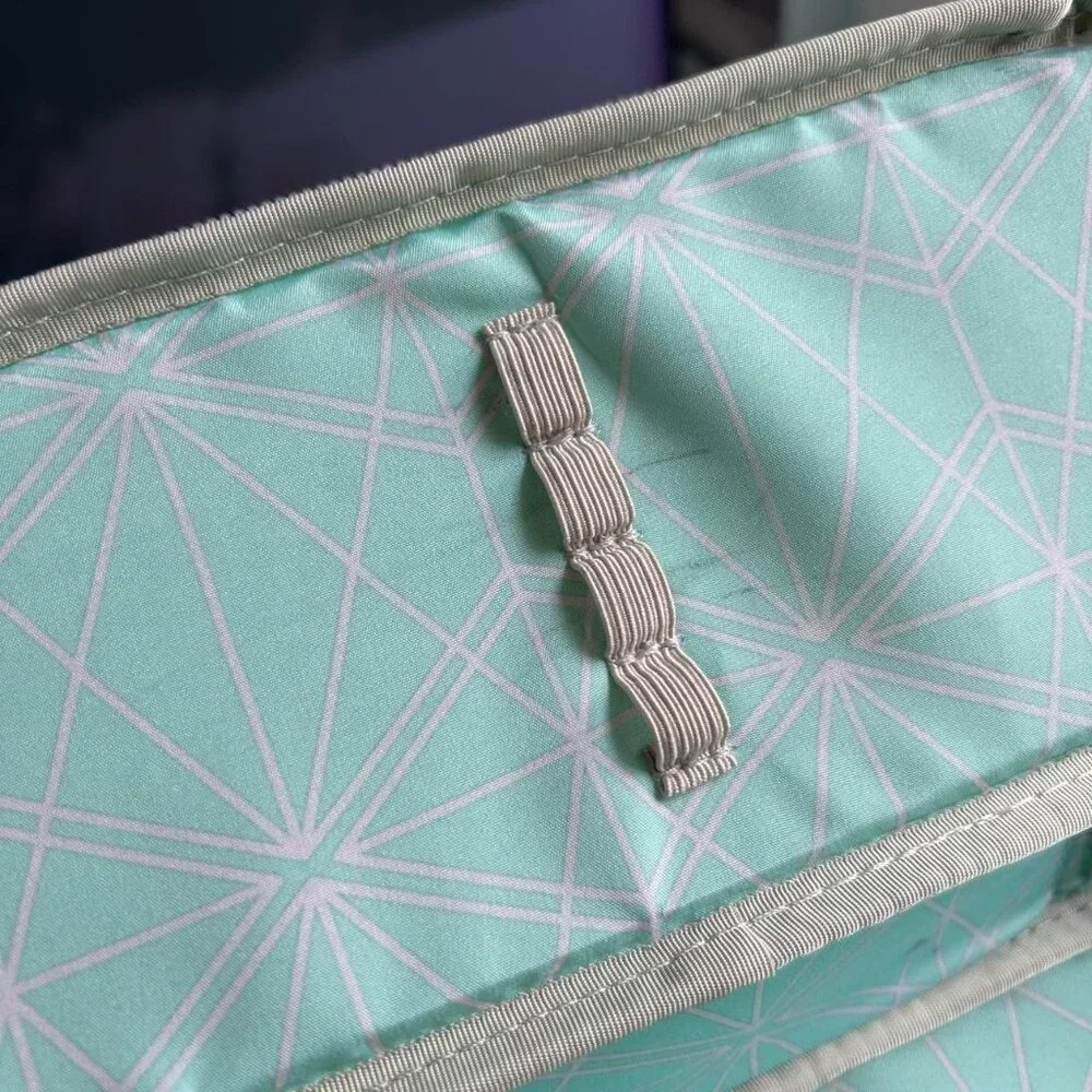 Silver Reflective Star Makeup / Pencil Case